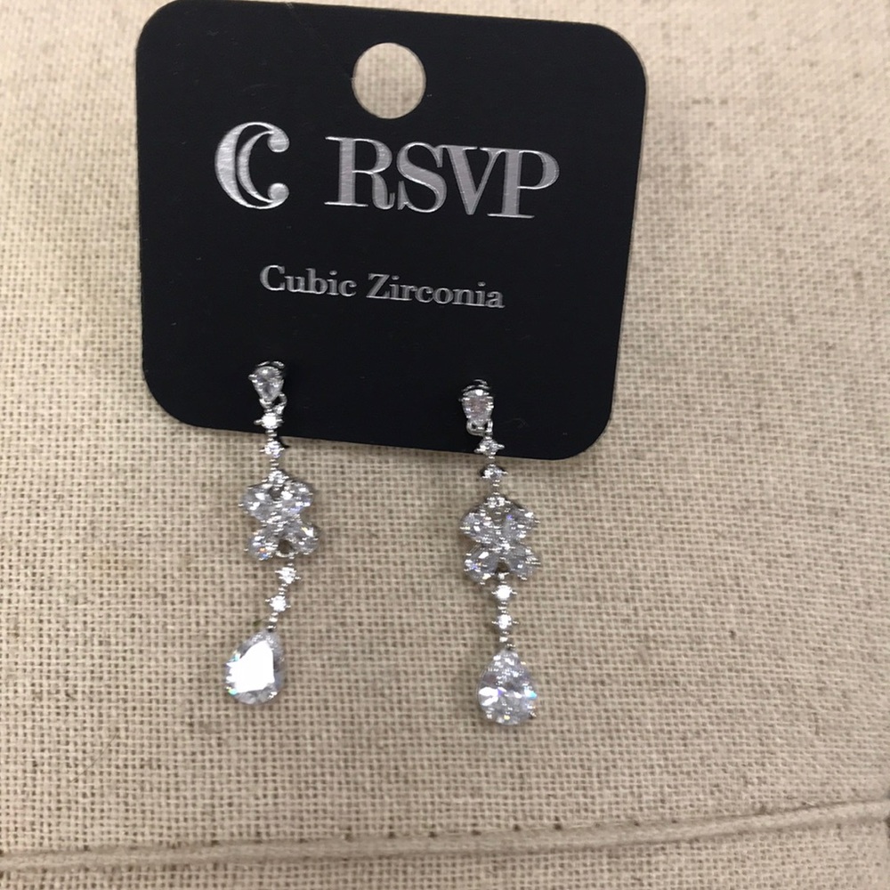 Rhinestone earrings